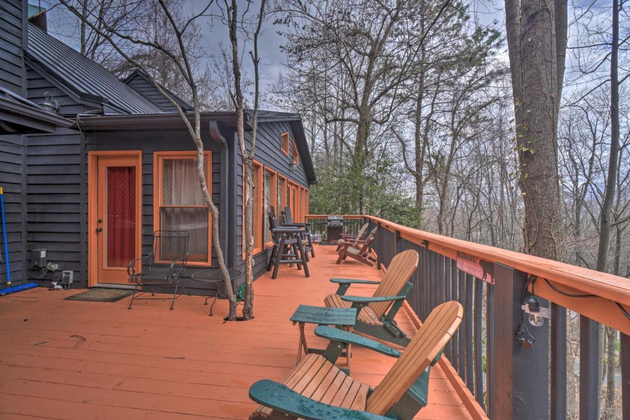 Willa Tree Top Dream Cabin With Hot Tub In Gatlinburg! Zewnętrze zdjęcie